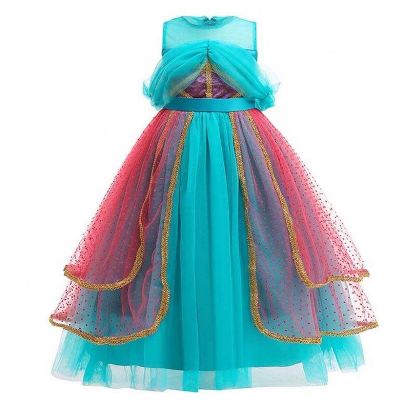 Halloween Carnival Children\'s Party Cosplay Princess Jasmine šaty HCAL-003