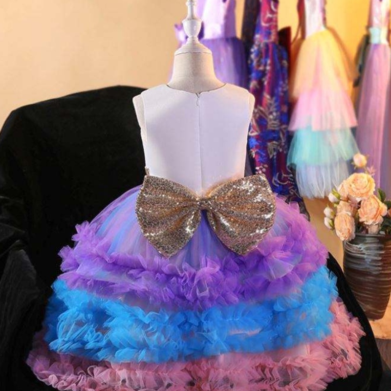 Baige Unicorn Tutu Party Šaty Unicorn šaty dívka princezna šaty kostým