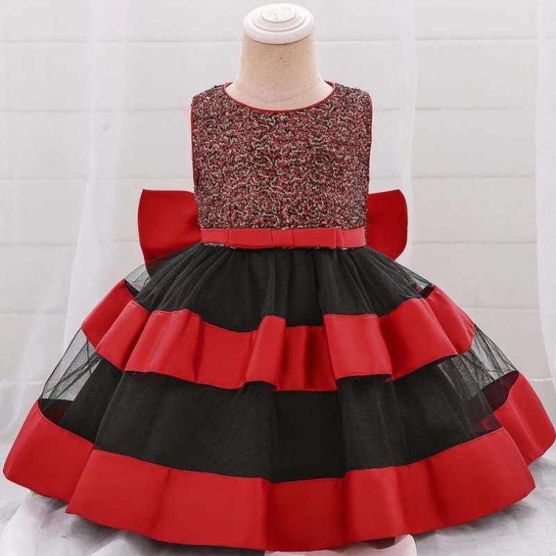 Vysoce kvalitní dětské oděvy Dětky Frock Design Kostýmy křtu holčička L1919xz
