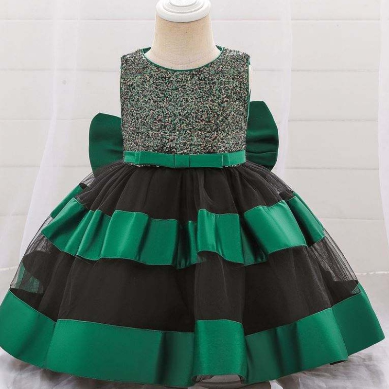 Vysoce kvalitní dětské oděvy Dětky Frock Design Kostýmy křtu holčička L1919xz