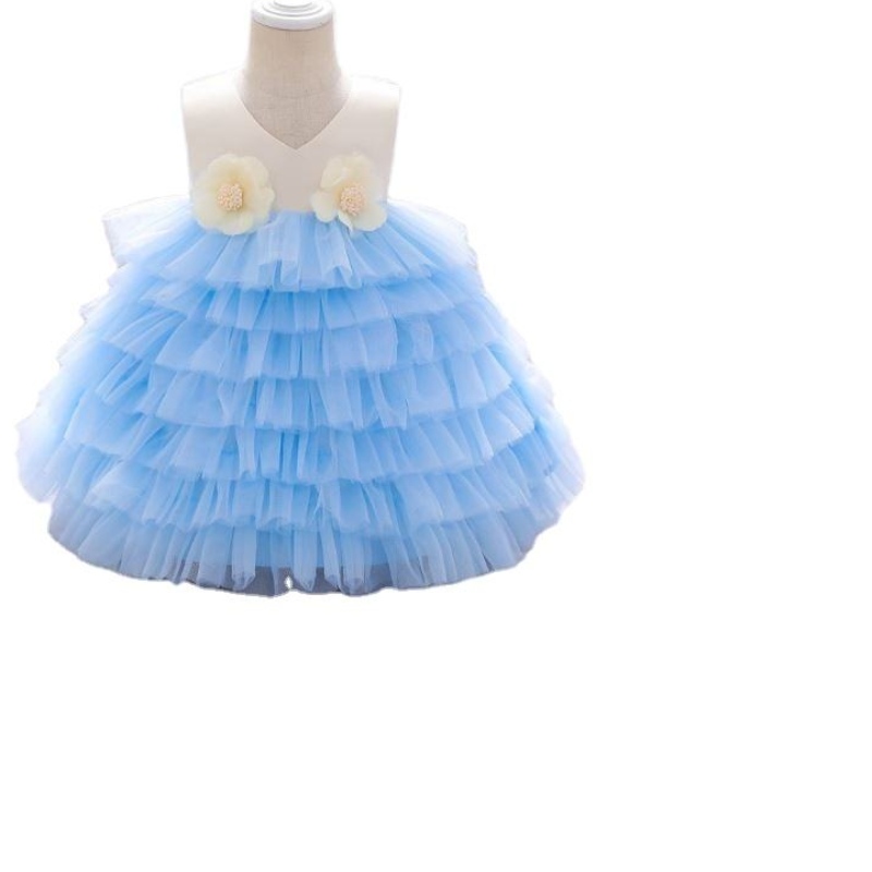 Baigenejnovější děti křtanarozeniny dívka šaty 0-6 let baby holčičky tutu šaty