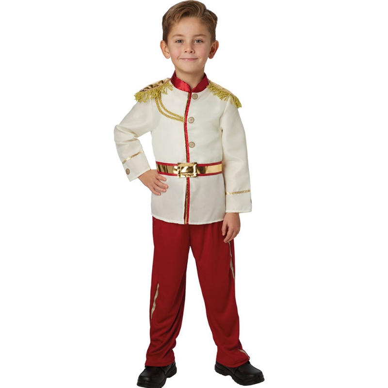 Princ okouzlující kostým princ oblékne středověký kostým Royal Prince Outfit pro batole děti ve věku 3-14 let